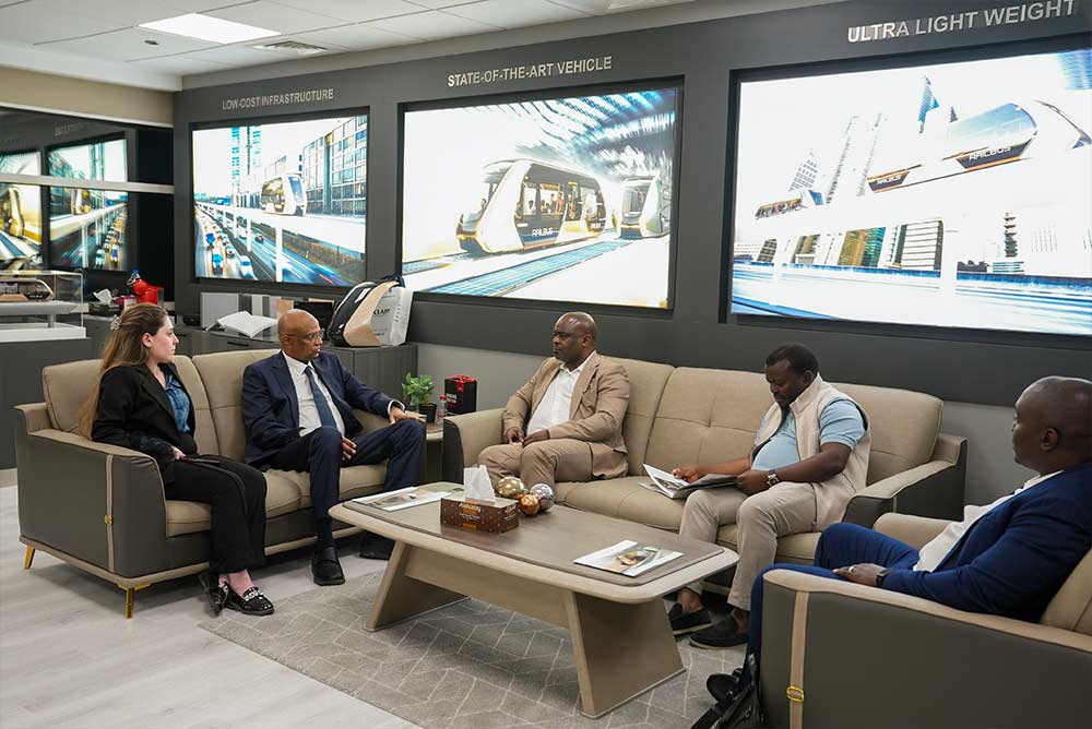 Government Delegation from Tanzania Visits RAILBUS in Dubai Silicon Oasis